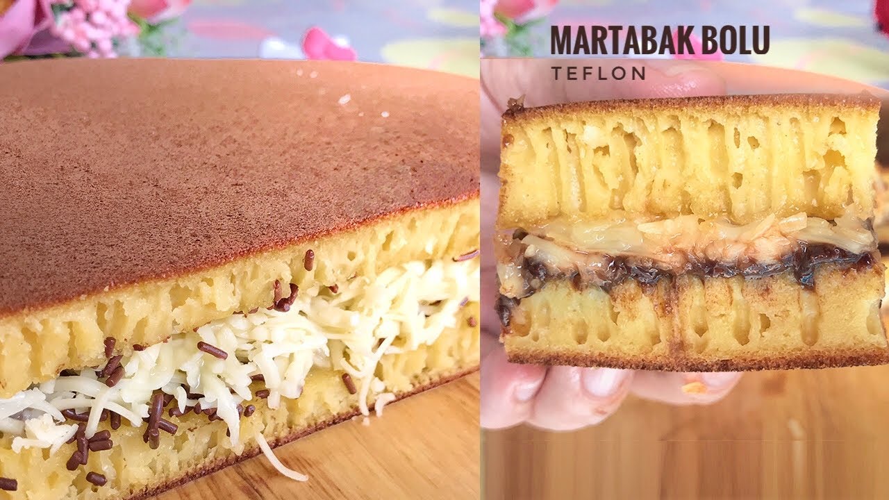 resep martabak bolu lembut dan enak 3