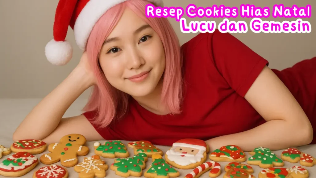 resep cookies hias natal