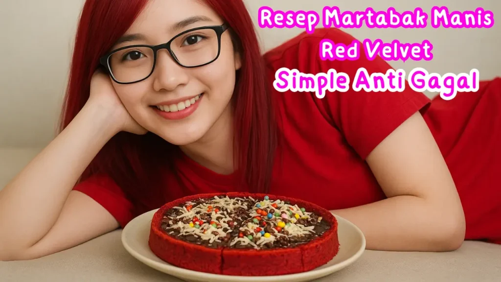 resep martabak manis red velvet